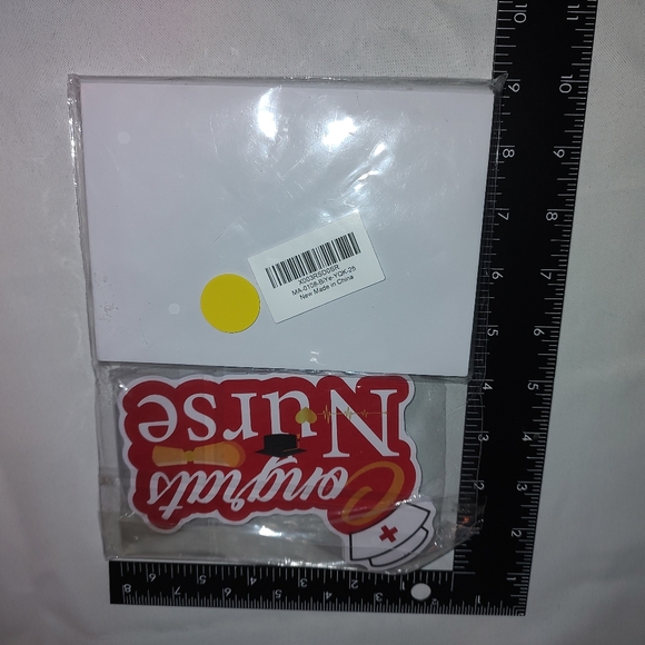 Invitations say "Congrats Nurse" 25 pack includes envelopes NWT Graduation - Picture 7 of 7